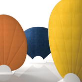 Fan-C Modern Office Fabric Acoustic Divider Panel - Gavisco Office Furniture